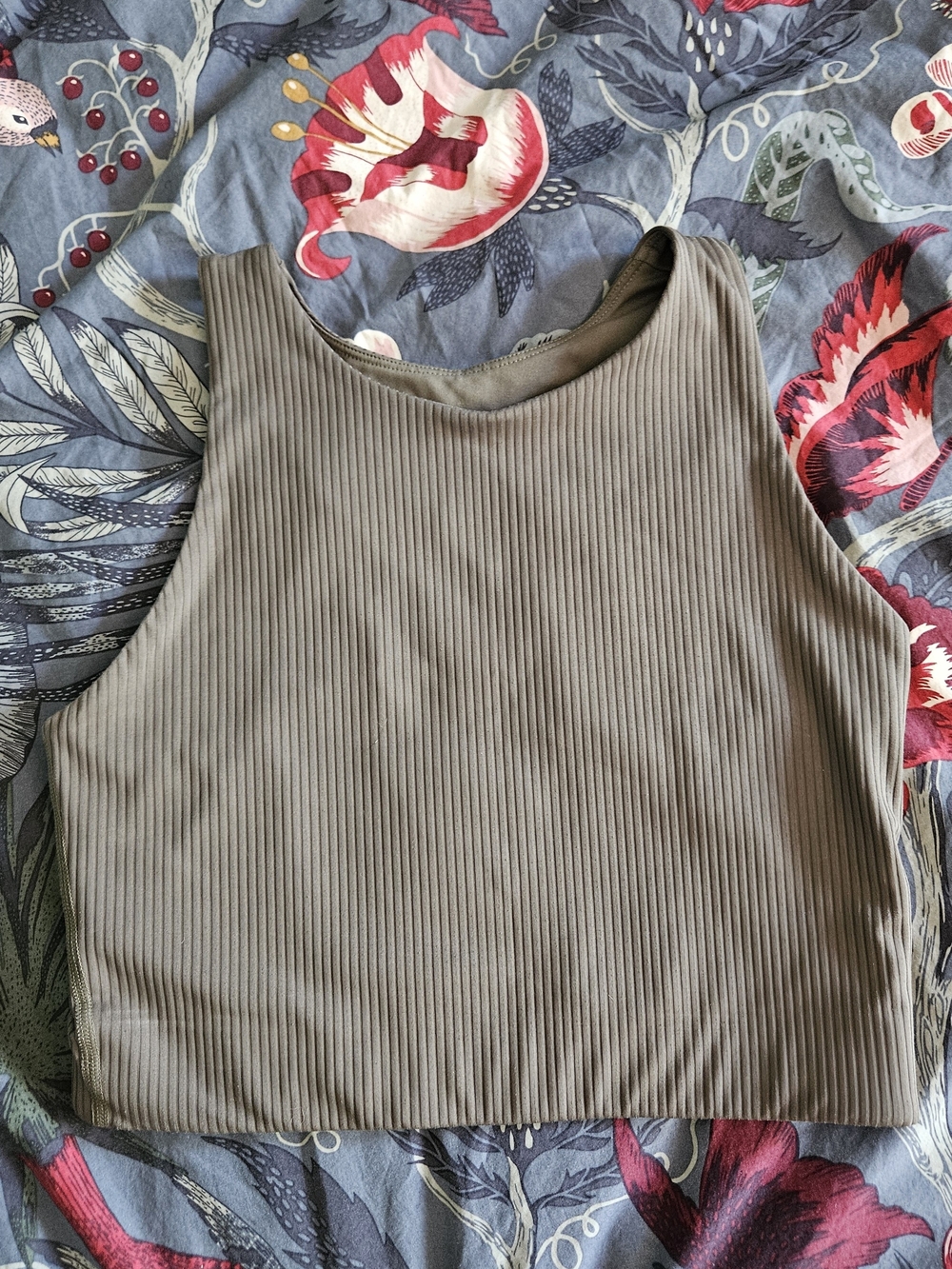 Girlfriend Collective Cypress RIB Dylan Tank Bra